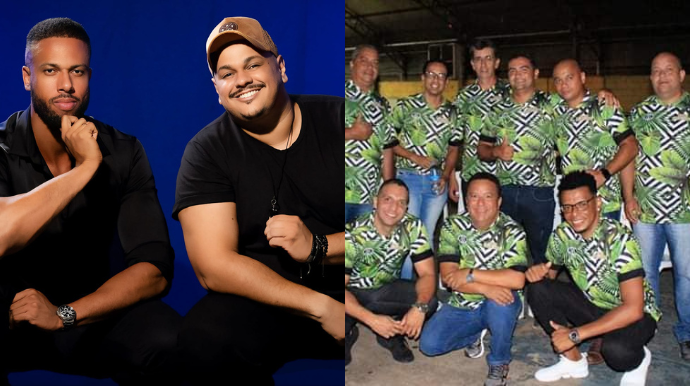 Felipe Rocha & Raphael e Grupo Força Maior se apresentam na Feira da Solidariedade