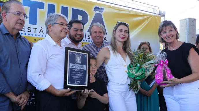 CRAS é inaugurado e homenageia Márcia Therezinha Brancalhão dos Santos (Foto/Prefeitura de Tupã)