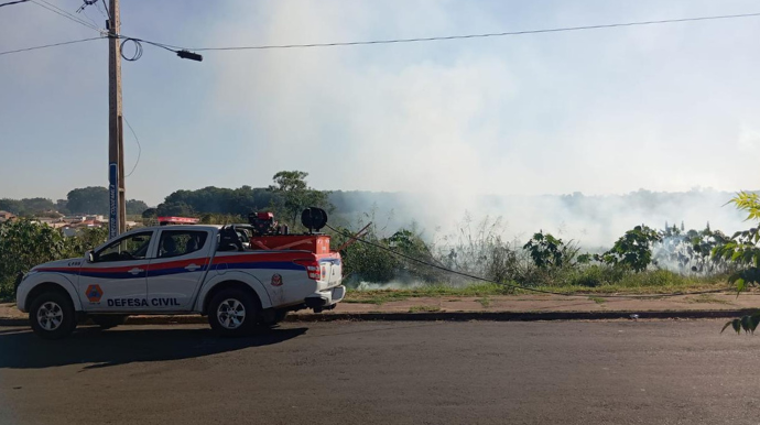 Meio Ambiente alerta para o risco de queimada urbana