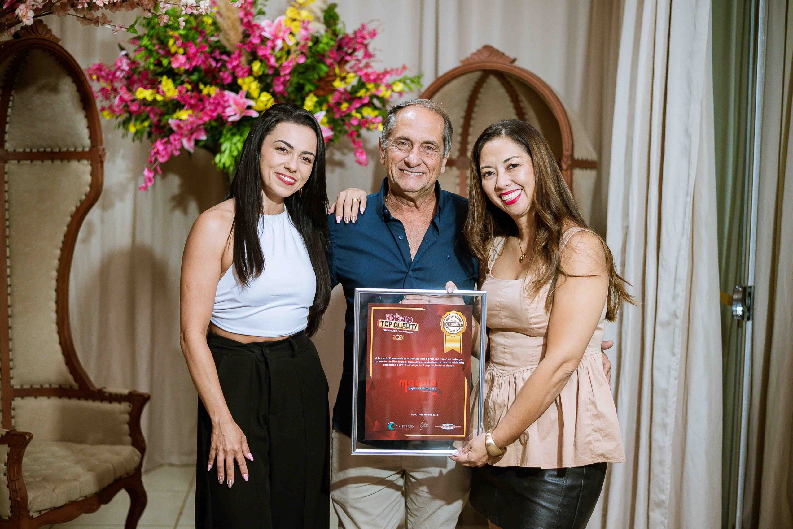 MAROLA Higiene Profissional (20º ano consecutivo) – Cristina, Jorge e Emily